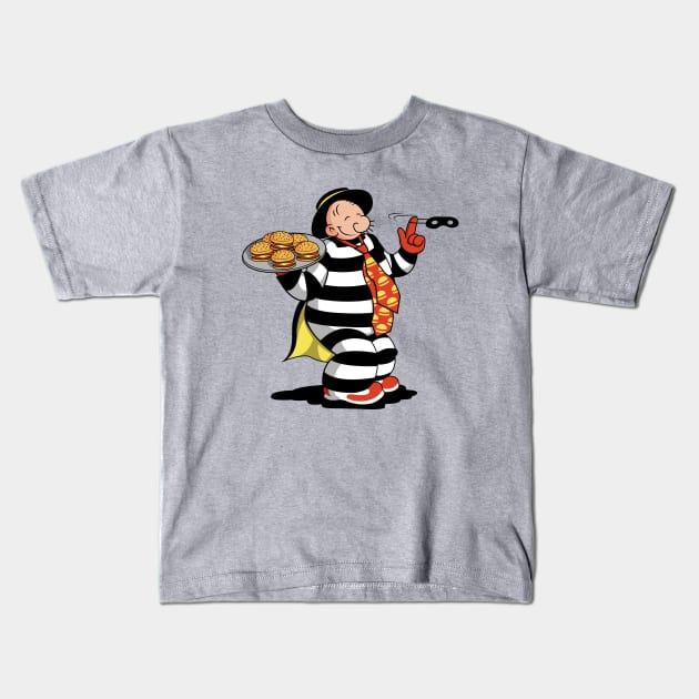 The Theft! Kids T-Shirt by Raffiti